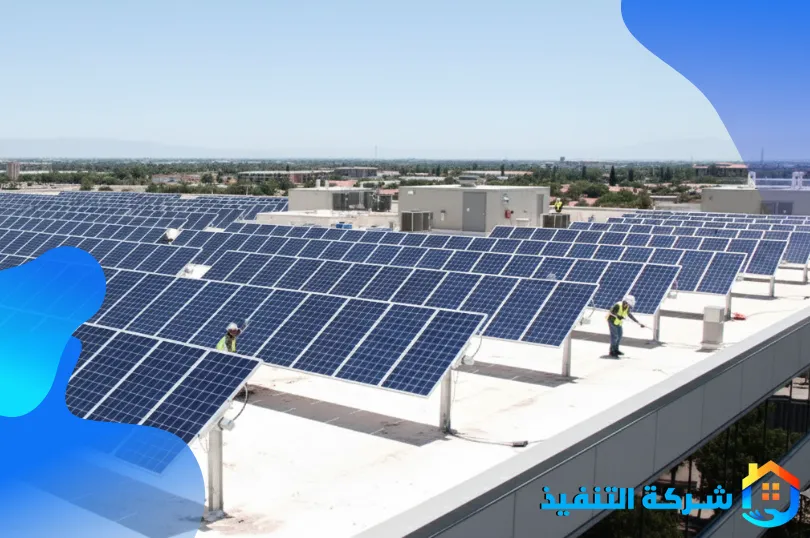 استخدام أحدث التقنيات والأدوات لدى شركات تنظيف ألواح الطاقة الشمسية الرياض