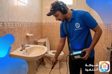 شركة كشف تسربات المياه بالرياض | كشف بدون تكسير وتقرير معتمد